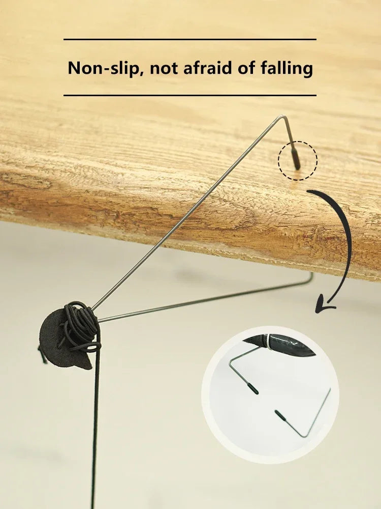Hanging Retractable Mouse Toy for Cats – Door Frame Interactive Play