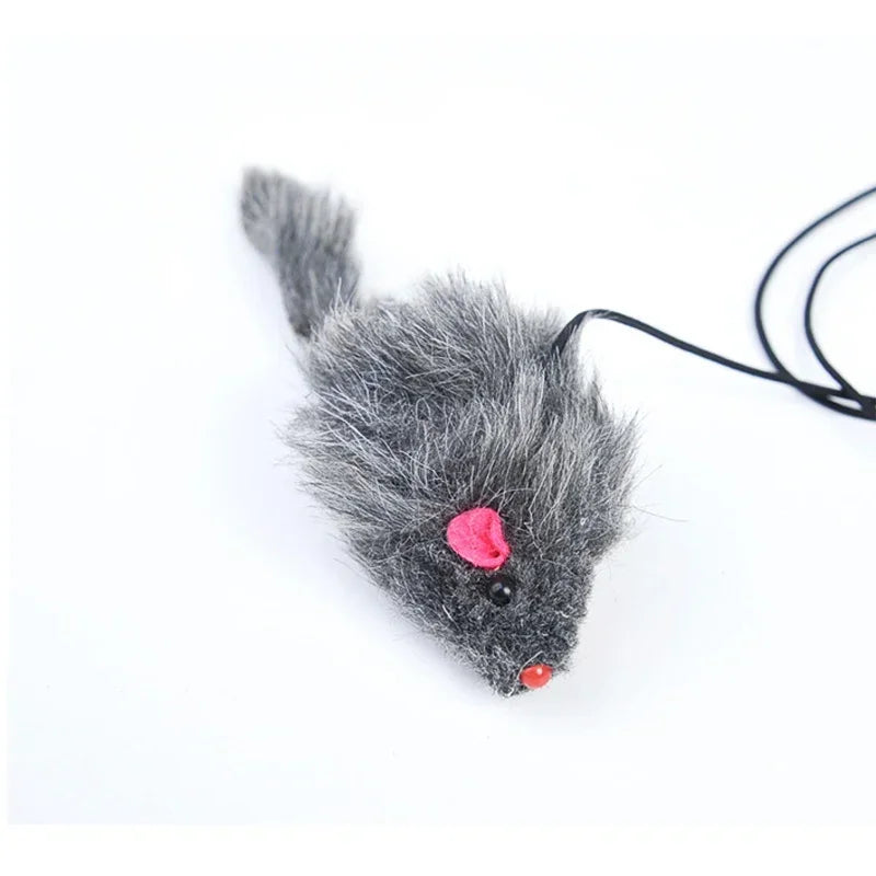 Hanging Retractable Mouse Toy for Cats – Door Frame Interactive Play