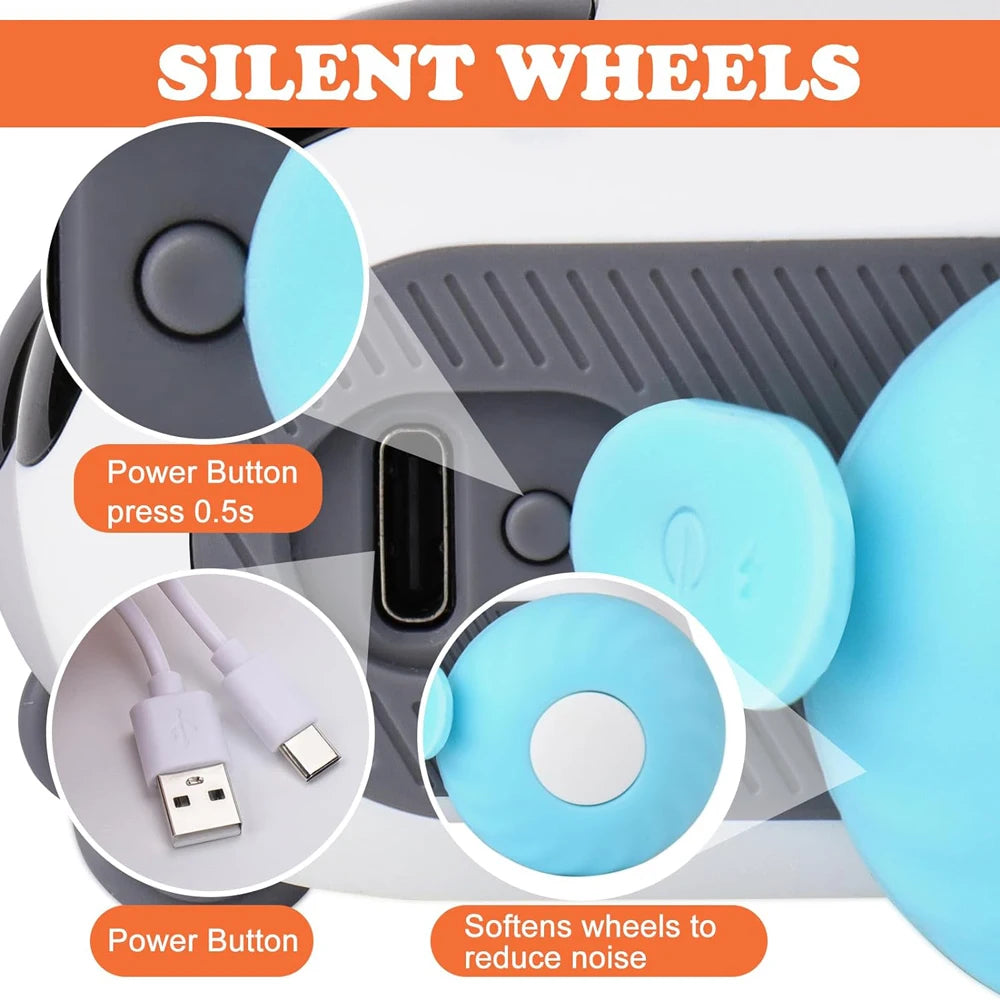 Smart Cat Toy Car – Dual Mode Automatic & Remote Control Interactive Toy