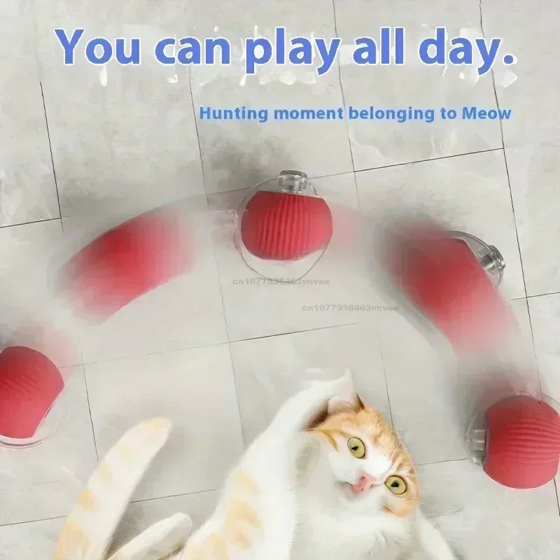 Interactive Cat Toy Ball – Automatic Smart Rolling Ball for Indoor Cats