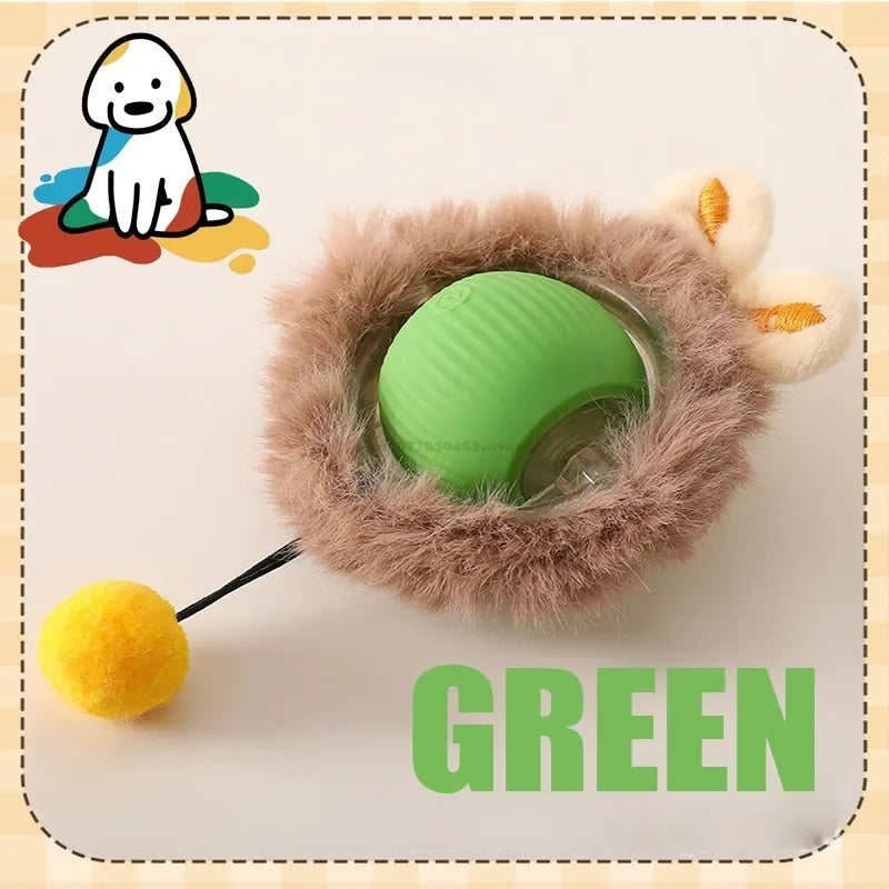 Interactive Cat Toy Ball – Automatic Smart Rolling Ball for Indoor Cats