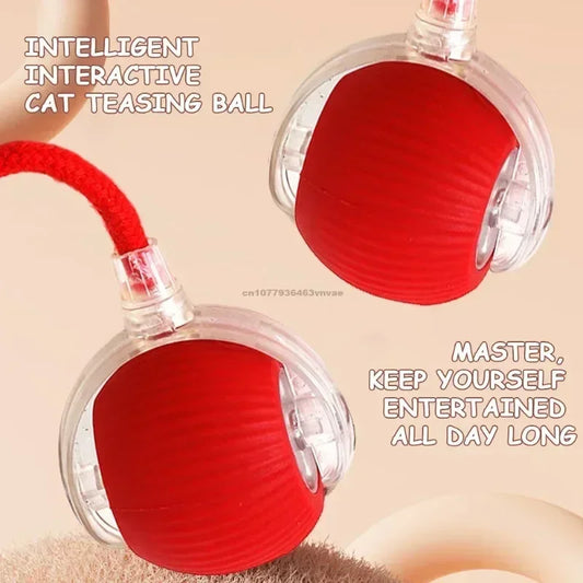 Interactive Cat Toy Ball – Automatic Smart Rolling Ball for Indoor Cats