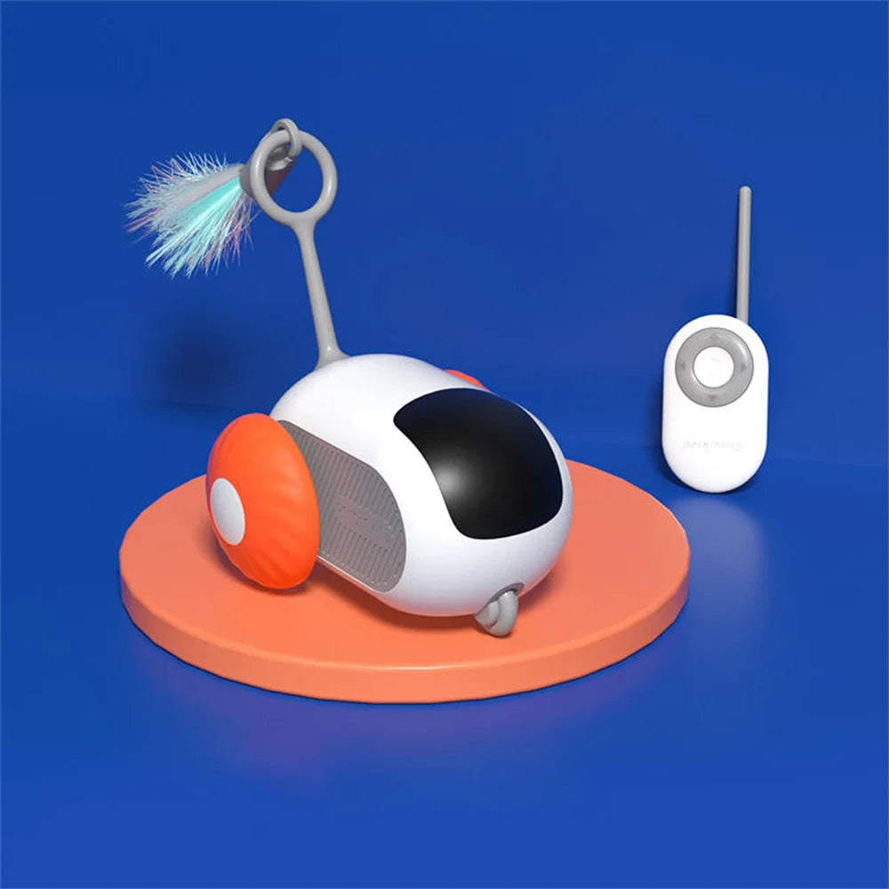 Smart Remote Control Cat Toy Car – Self-Moving Interactive Electric Pet Toy