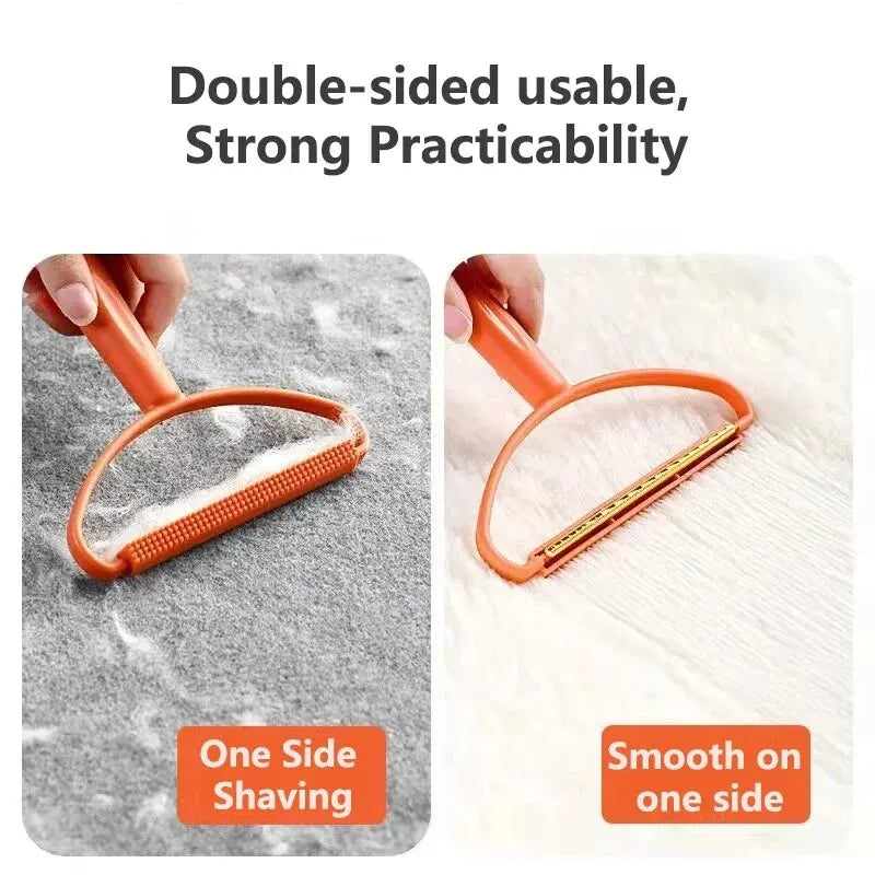 Portable Lint Remover – Double-Sided Fabric Shaver & Pet Hair Cleaner