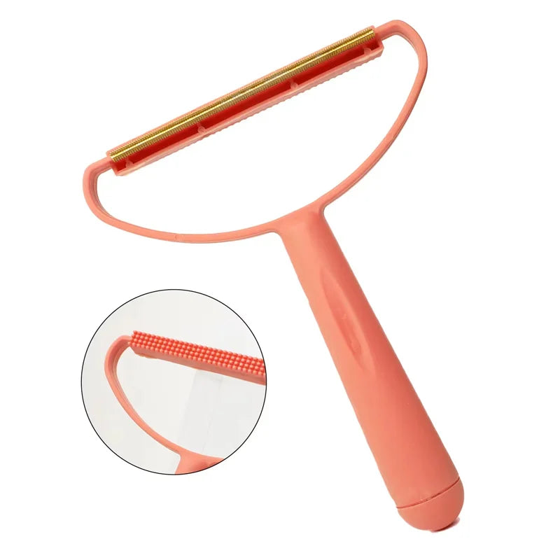 Portable Lint Remover – Double-Sided Fabric Shaver & Pet Hair Cleaner